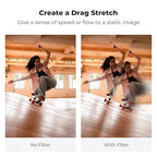 K&F CONCEPT 58mm Unilateral Blur Ghost Motion Filter Super Speed Effects - Image 3