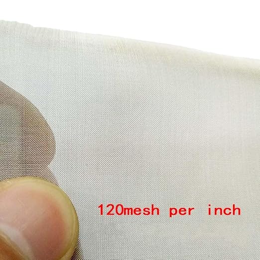 1Pcs 200 Mesh 304 Stainless Steel Fine Pollen Screen Filtration Woven Wire Mesh - Image 2