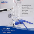 100 Pieces/Pack PES Disc Membrane Filters Hydrophilic 47mm Diameter 0.22µm Pore - Image 4
