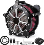 Twin Cam Air Filter Cleaner Intake Filter Compatibel by kekykm
