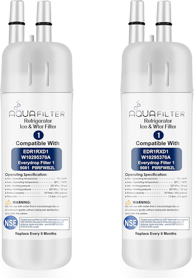 FILTER1 W10295370 A Refrigerator Water Filter Replacement Compatible by MMFILTER