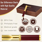 Reusable Washable Cigarette Filter Handcrafted Wood Metal Smoking Cigarette - Image 3