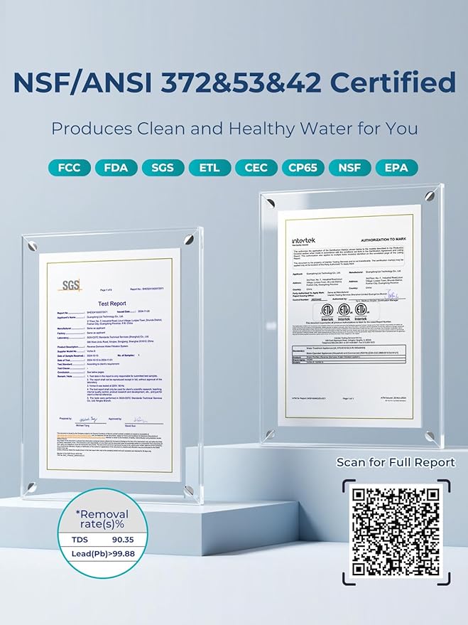 VIOMI® PFAS Reduction Reverse Osmosis System, NSF/ANSI 372&53&42 Certified - Image 6