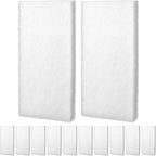 6 Pack Filter Pads for Aquarium Fish Tanks, Aquarium Polyethylene Media Pads by Threlaco