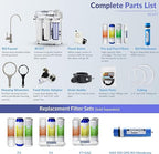 iSpring RCS5T+T20M, 500 GPD Light Commercial Reverse Osmosis Water Filter System - Image 6