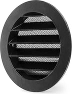 calimaero® WSGB Soffit Vents 4 inch Black Round Grille Vent Cover - Image 7