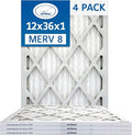 12x36x1 Air Filter MERV 8 TRION Air Bear Pleated HVAC Air Filter Replacement by Trion