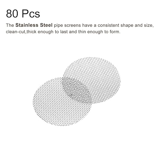 MECCANIXITY Pipe Screen Stainless Steel Screens, 5/8 Inch Diameter - Image 3
