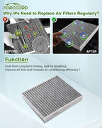 Cabin & Engine Air Filter Fit for 2022-2026 Toyota Tundra 3.5L, 2023-2026 - Image 4