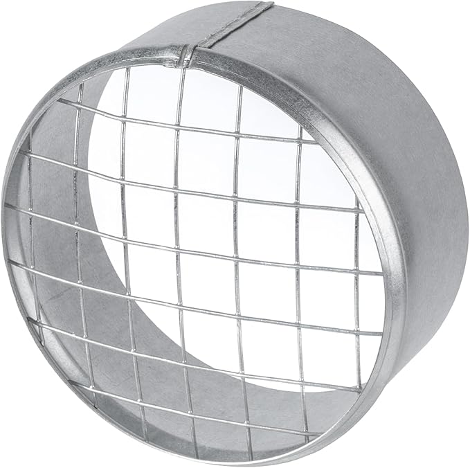Repa Market Ø4 Inch Duct Cover – Galvanized Steel Round Duct Cap by RepaMarket