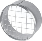 Repa Market Ø4 Inch Duct Cover – Galvanized Steel Round Duct Cap by RepaMarket