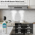 30 Inch Under Cabinet Range Hood, 980CFM Fast Venting Ducted, Kitchen Hood - Image 3