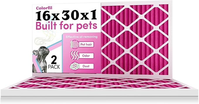 16x30x1 Air Filter by Colorfil | Color Changing Filters by ColorfilAirFilters