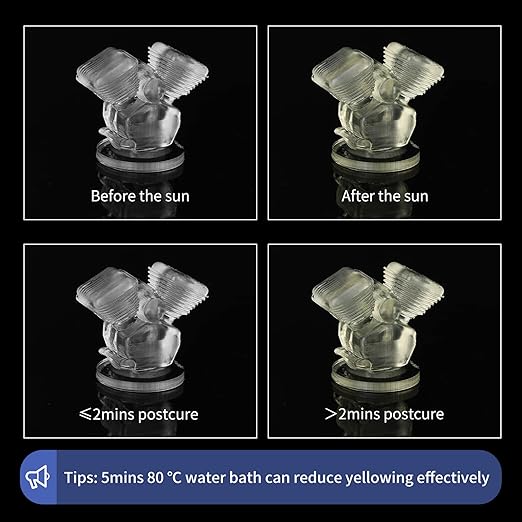 ANYCUBIC Water Washable 3D Printer Resin, 405nm High Precision UV-Curing 3D - Image 6