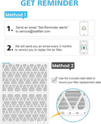 Reusable 12x12x1 Air Filter, 1 Foldable Frame + 6 Refills - Image 9