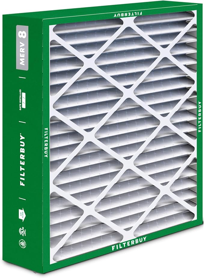 Filterbuy 20x23x5 Air Filter MERV 8 Essential Dust & Allergy Defense, Pleated - Image 9