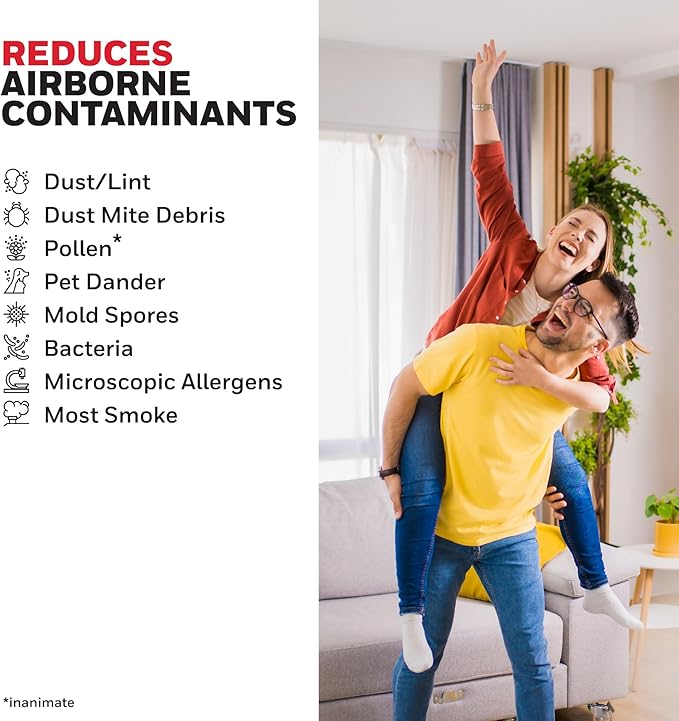 Honeywell 14x25x1 MERV 11 Allergen Reducer 11000 Electrostatic Pleated HVAC AC - Image 3