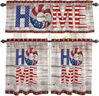 4th of July Kitchen Curtains Set 3 Piece by Unknown