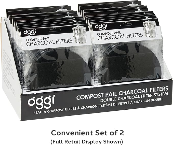 OGGI Set of 2 Charcoal Filters- Replacement Charcoal Filter - Image 5
