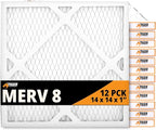 Tiger Tough 14x14x1 Air Filter MERV 8 MPR 600-800, High-Performance Pleated by TIGERTOUGHPRODUCTS