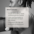 Lingo Continuous Glucose Monitor & App. Made by Abbott. Know the impact of what - Image 3