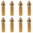 8Pcs K1 Nozzles 0.4mm, Brass High-Speed 3D Printer Nozzles Compatible by TIEXYE