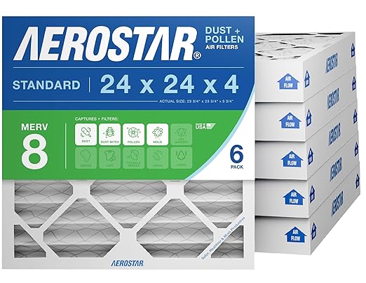 Aerostar 24x24x4 MERV 8 by AirFiltersDelivered