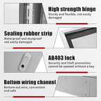 Electrical Box 20 x 20 x 6 Inch Indoor Outdoor Electrical Enclosure Box Steel - Image 3
