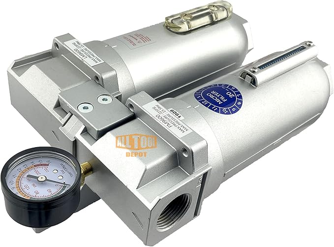 3/4" NPT SUPER DUTY Industrial Grade 2 Stages Coalescing Filter Desiccant Dryer - Image 5