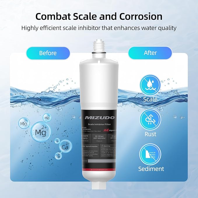 Whole House Scale Inhibitor, MIZUDO AP431 AP430SS Water Softener System - Image 2
