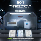 FumeClear FC-2002 Fume Extractor, 260 to 300m³/h Strong Suction, Low-Noise - Image 2