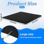 2 Pack Aquarium Bio Sponge Filter Pad, 40 PPI Fish Tank Filter Foam Sponges - Image 2