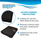 HQRP 1x Activated Carbon Filter Pad Cut To Fit Air Filter Roll - Image 3