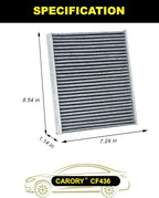 Cabin Air Filter w/Activated Carbon - Image 5