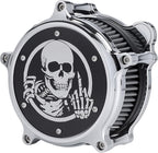 Motorcycle Air Cleaner Skull Style Air Filter - Image 3