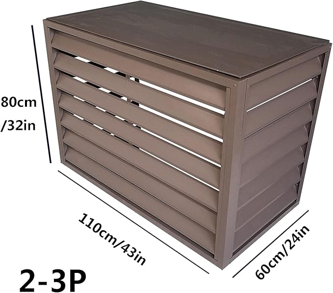 Outdoor air conditioning fence, outdoor air conditioning hidden protective cover - Image 2