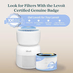 LEVOIT Sprout Air Purifier Genuine Replacement Filter, 3 layer HEPA Filter - Image 7