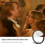 Walking Way 82mm Split Halo FX Prism Lens Filter, Rotating Half-Frame Blur & - Image 3