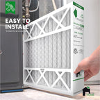 EconoHome 20x25x4 AC Furnace Pleated Air Filter MERV 11 Replacement, 1 Pack - Image 2