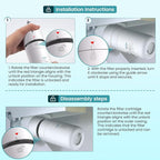 Dropology EDRARXD1 Refrigerator Water Filter Replacement Compatible - Image 3
