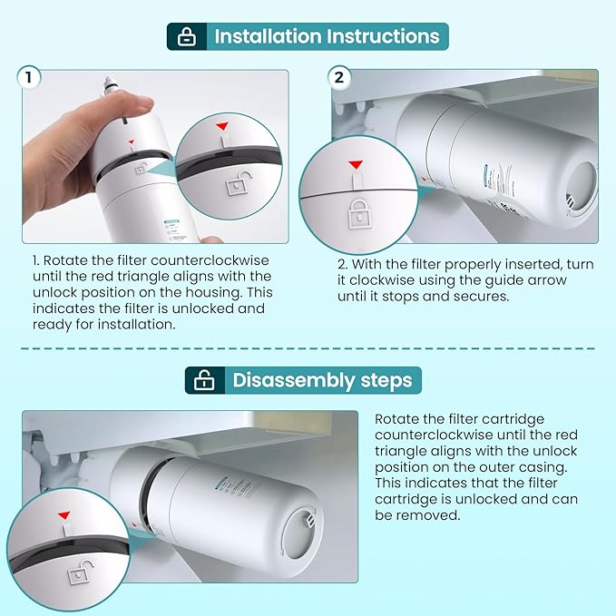 Dropology EDRARXD1 Refrigerator Water Filter Replacement Compatible - Image 3