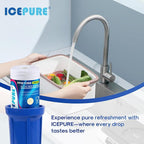 ICEPURE 5 Micron 10”*4.5'' Whole House Sediment String Wound Water Filter - Image 9