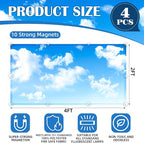 4 Pcs Fluorescent Light Covers - Image 3