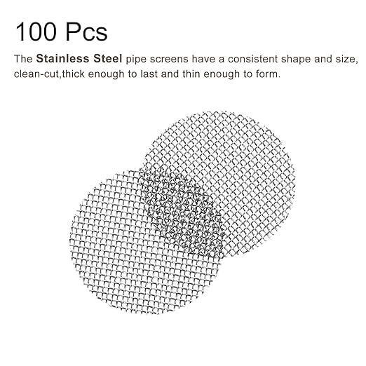 MECCANIXITY Pipe Screen Stainless Steel Screens, 1/2 Inch Diameter - Image 3