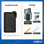 Compatible with Tesla Model 3 2021-2025 Front Trunk & Cabin Air Filter Kit — - Image 4