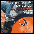 Oil Filter Wrench Tool with Positive Grip Handle - Image 3