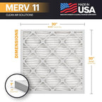 BNX TruFilter 20x20x1 Air Filter MERV 11 - Image 2