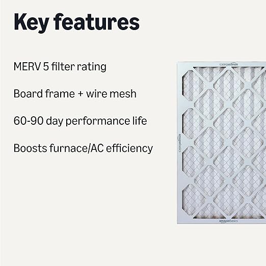 Amazon Basics MERV 5 AC Furnace Air Filter - Image 2