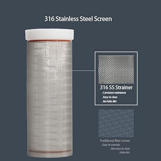 Generic 1" 80 Mesh Water Pump Strainer Filter - Image 7