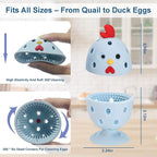 Egg Washer for Fresh Eggs, Egg Scrubber for Fresh Eggs, 2 Reusable Silicone - Image 3